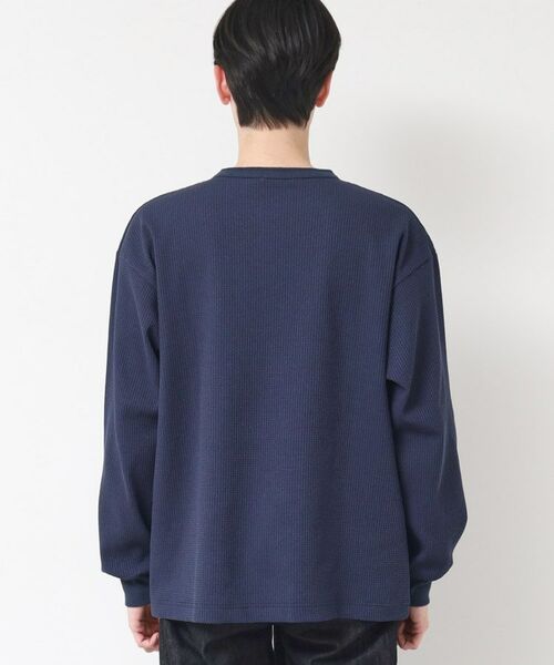 Dessin / デッサン カットソー | 【洗える】ワッフルロングスリーブTシャツ | 詳細15