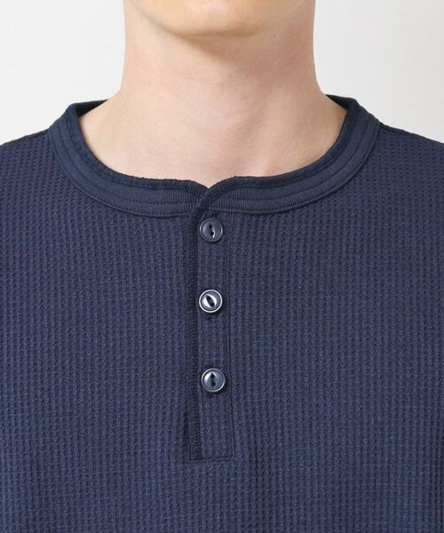 Dessin / デッサン カットソー | 【洗える】ワッフルロングスリーブTシャツ | 詳細16