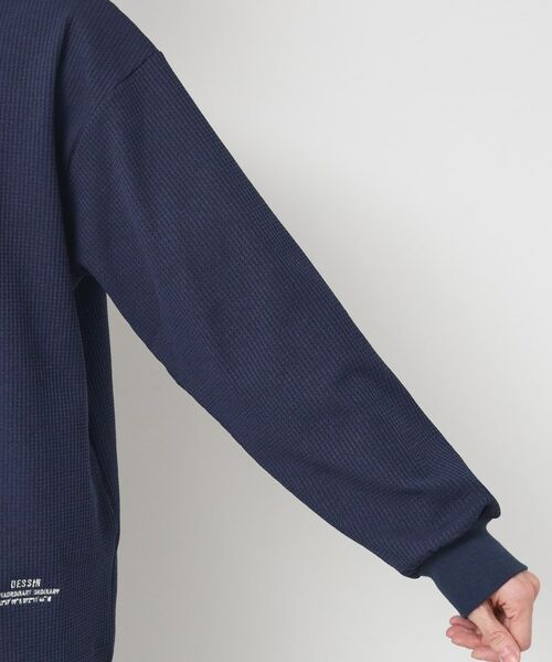 Dessin / デッサン カットソー | 【洗える】ワッフルロングスリーブTシャツ | 詳細17