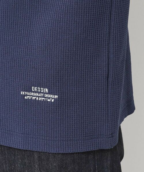 Dessin / デッサン カットソー | 【洗える】ワッフルロングスリーブTシャツ | 詳細18