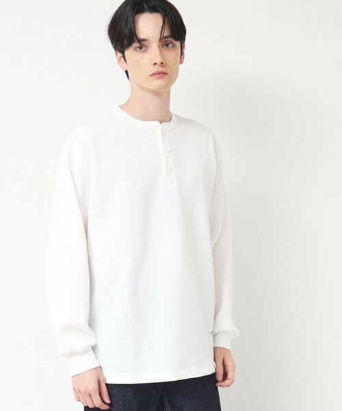 Dessin / デッサン カットソー | 【洗える】ワッフルロングスリーブTシャツ | 詳細2