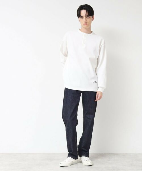 Dessin / デッサン カットソー | 【洗える】ワッフルロングスリーブTシャツ | 詳細3