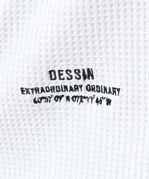 Dessin / デッサン カットソー | 【洗える】ワッフルロングスリーブTシャツ | 詳細4