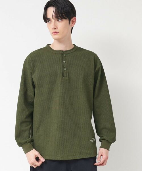 Dessin / デッサン カットソー | 【洗える】ワッフルロングスリーブTシャツ | 詳細5