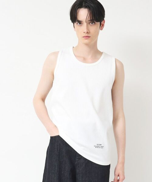 Dessin / デッサン タンクトップ | 【洗える】アメリカンスリーブ | 詳細1