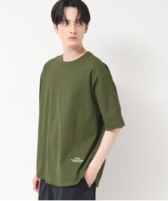 Dessin / デッサン カットソー | 【洗える】ワッフルオーバーTシャツ