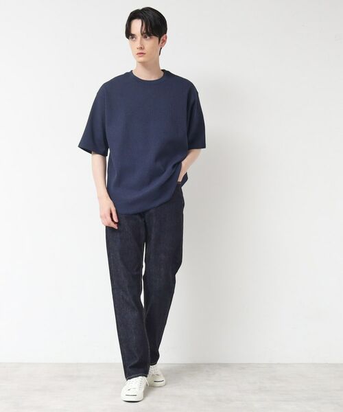 Dessin / デッサン カットソー | 【洗える】ワッフルオーバーTシャツ | 詳細10