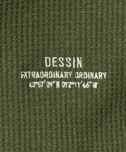 Dessin / デッサン カットソー | 【洗える】ワッフルオーバーTシャツ | 詳細8