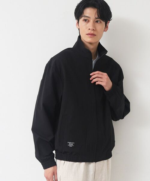 Dessin / デッサン レザーブルゾン・ジャケット | 【洗える】ナイロンブルゾン(ブラック(019))