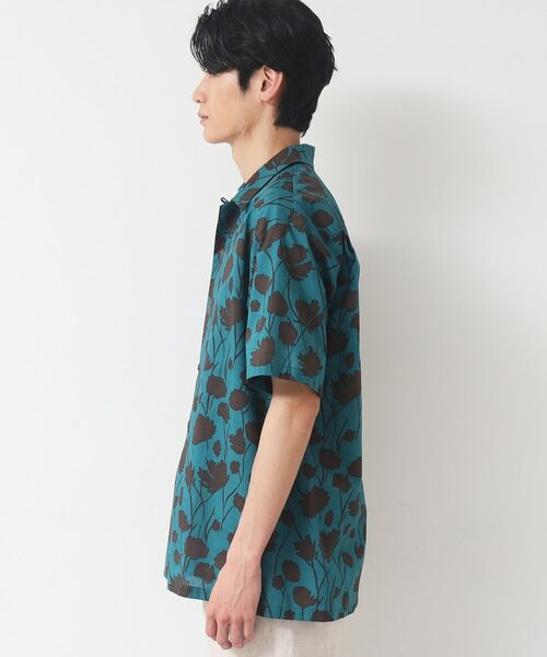 Dessin / デッサン シャツ・ブラウス | 【洗える】フラワープリント開襟シャツ | 詳細10