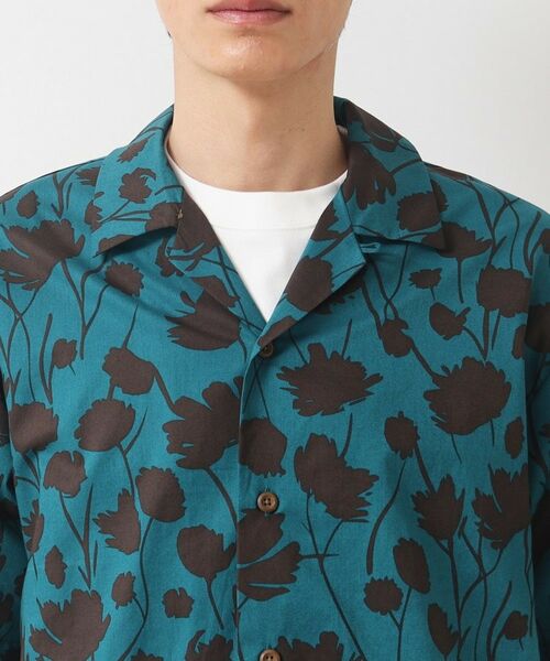 Dessin / デッサン シャツ・ブラウス | 【洗える】フラワープリント開襟シャツ | 詳細12