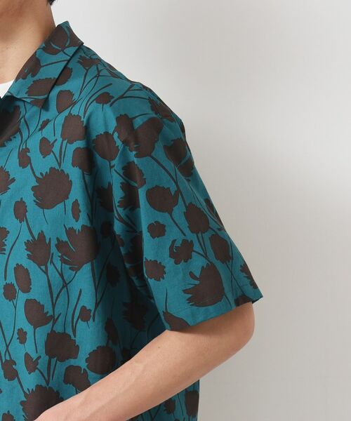 Dessin / デッサン シャツ・ブラウス | 【洗える】フラワープリント開襟シャツ | 詳細13