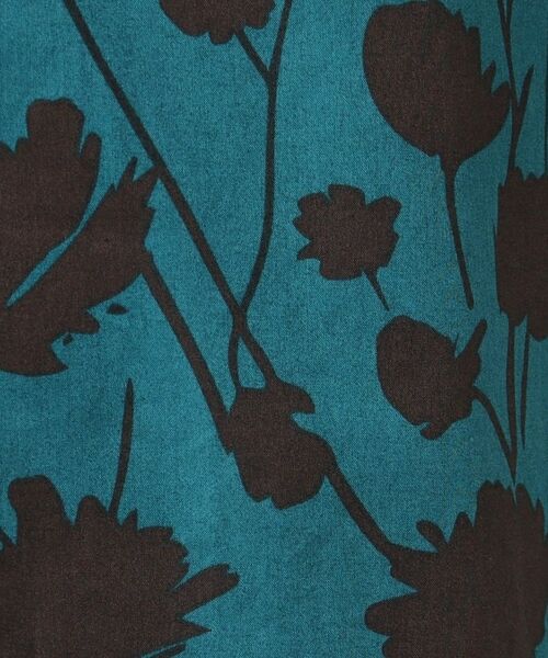Dessin / デッサン シャツ・ブラウス | 【洗える】フラワープリント開襟シャツ | 詳細8