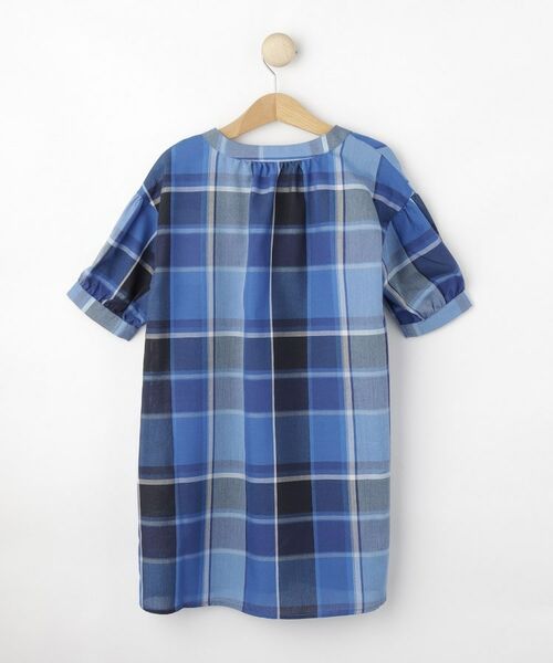 Dessin / デッサン ミニ丈・ひざ丈ワンピース | 【リンクコーデ】ガーゼチェックワンピース | 詳細2