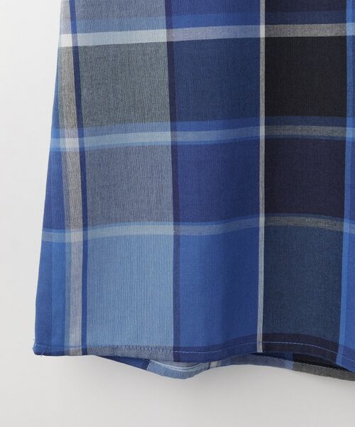 Dessin / デッサン ミニ丈・ひざ丈ワンピース | 【リンクコーデ】ガーゼチェックワンピース | 詳細5