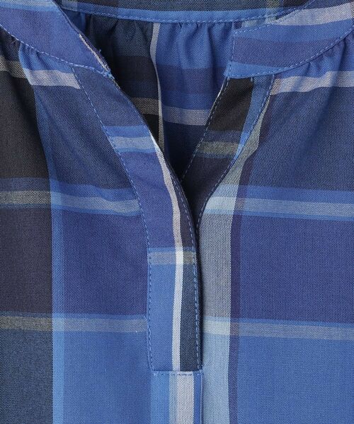 Dessin / デッサン ミニ丈・ひざ丈ワンピース | 【リンクコーデ】ガーゼチェックワンピース | 詳細6