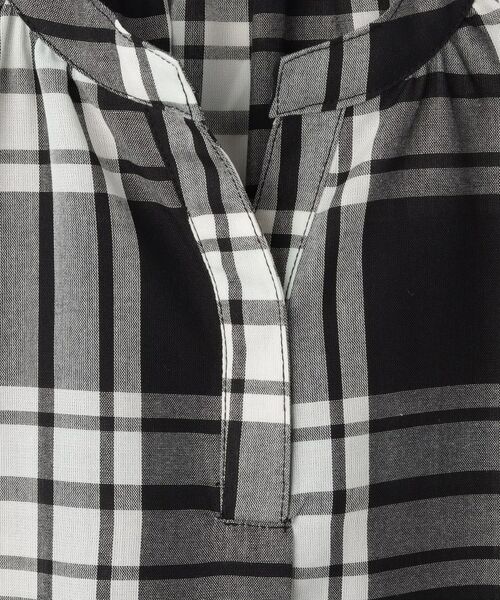 Dessin / デッサン ミニ丈・ひざ丈ワンピース | 【リンクコーデ】ガーゼチェックワンピース | 詳細7