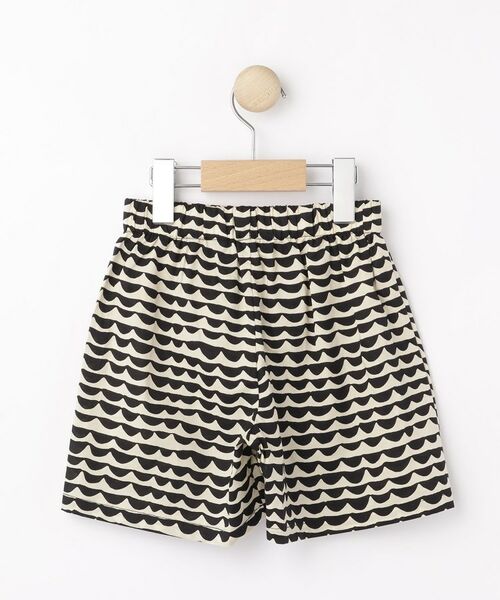 Dessin / デッサン ショート・ハーフ・半端丈パンツ | 【リンクコーデ・ウエストゴム】ウエーブプリントコットンパンツ | 詳細2