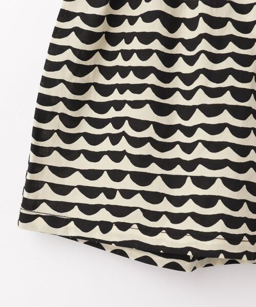 Dessin / デッサン ショート・ハーフ・半端丈パンツ | 【リンクコーデ・ウエストゴム】ウエーブプリントコットンパンツ | 詳細4