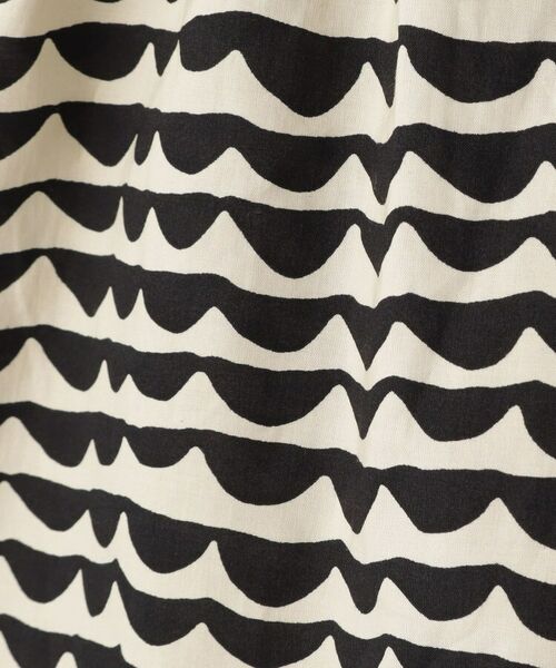 Dessin / デッサン ショート・ハーフ・半端丈パンツ | 【リンクコーデ・ウエストゴム】ウエーブプリントコットンパンツ | 詳細5