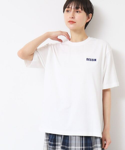 Dessin / デッサン Tシャツ | 【ユニセックス・洗える】タフティングTシャツ | 詳細1