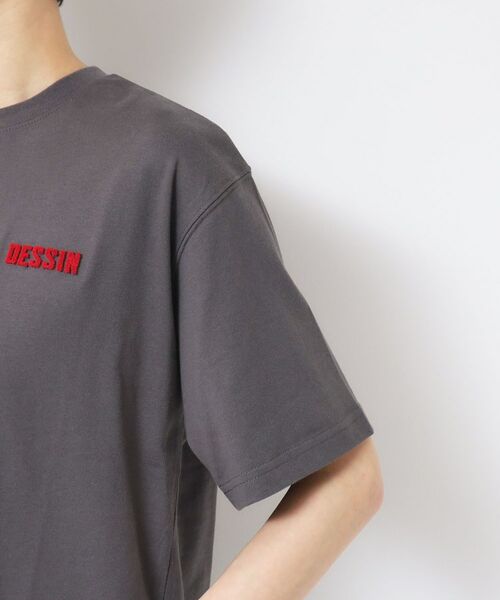 Dessin / デッサン Tシャツ | 【ユニセックス・洗える】タフティングTシャツ | 詳細17