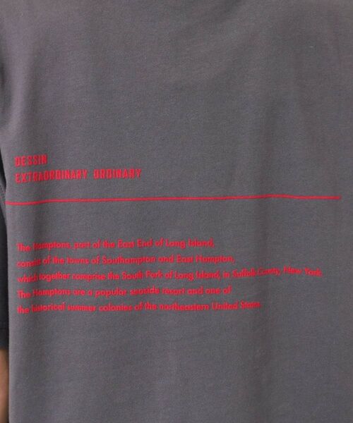 Dessin / デッサン Tシャツ | 【ユニセックス・洗える】タフティングTシャツ | 詳細19