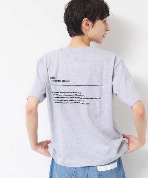 Dessin / デッサン Tシャツ | 【ユニセックス・洗える】タフティングTシャツ | 詳細6