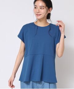 Dessin / デッサン カットソー | ◆【洗える】ペプラムチュニックカットソー（XS～L）