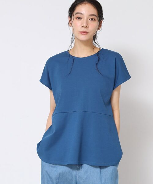 Dessin / デッサン カットソー | ◆【洗える】ペプラムチュニックカットソー(XS~L) | 詳細10