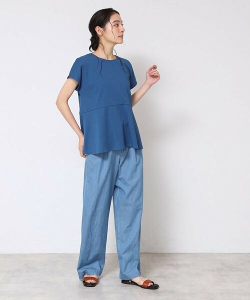 Dessin / デッサン カットソー | ◆【洗える】ペプラムチュニックカットソー(XS~L) | 詳細11