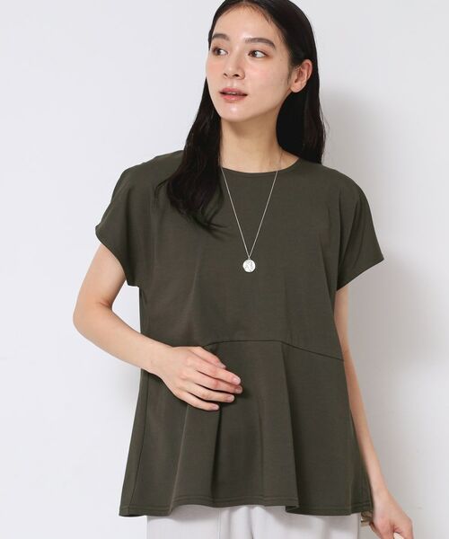Dessin / デッサン カットソー | ◆【洗える】ペプラムチュニックカットソー(XS~L) | 詳細5