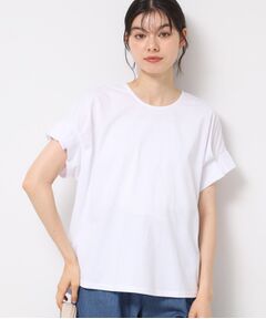 Dessin / デッサン カットソー | 【洗える】袖タックデザインカットソー