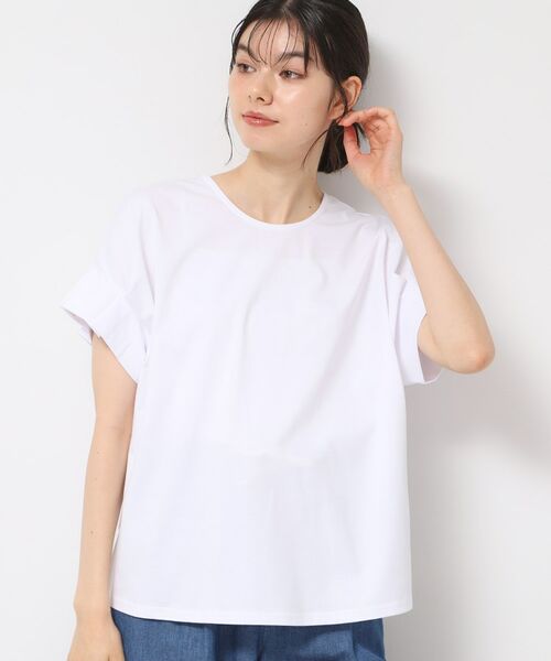 Dessin / デッサン カットソー | 【洗える】袖タックデザインカットソー | 詳細1