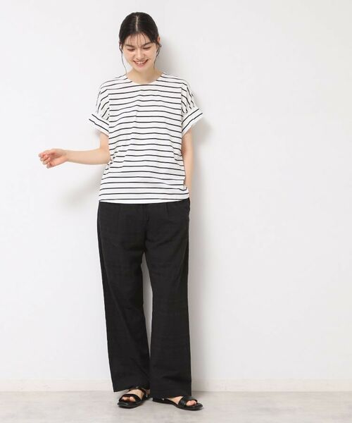 Dessin / デッサン カットソー | 【洗える】袖タックデザインカットソー | 詳細11