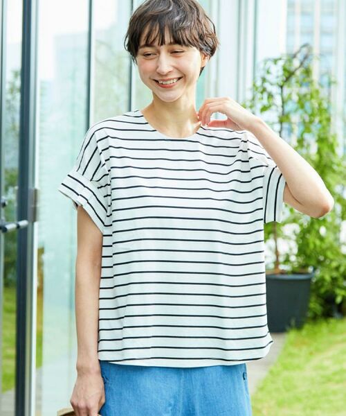 Dessin / デッサン カットソー | 【洗える】袖タックデザインカットソー | 詳細13