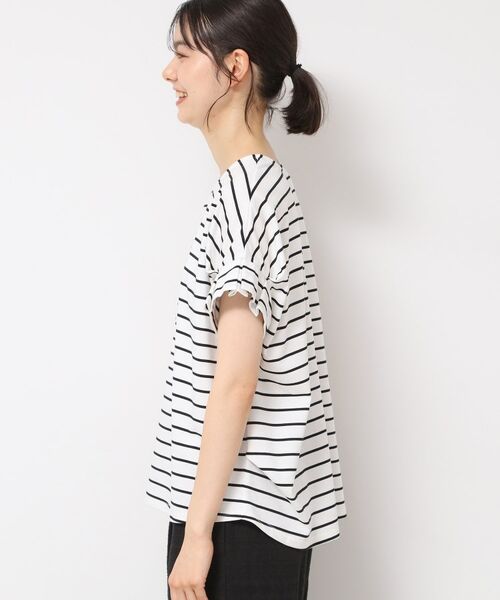 Dessin / デッサン カットソー | 【洗える】袖タックデザインカットソー | 詳細19