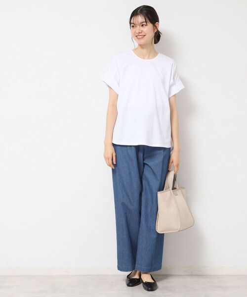 Dessin / デッサン カットソー | 【洗える】袖タックデザインカットソー | 詳細2