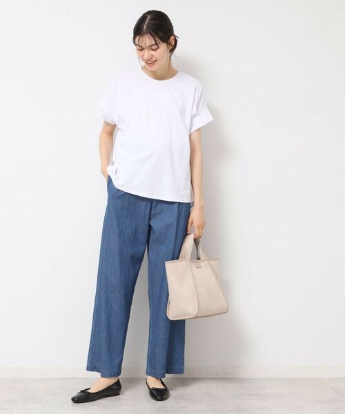 Dessin / デッサン カットソー | 【洗える】袖タックデザインカットソー | 詳細3