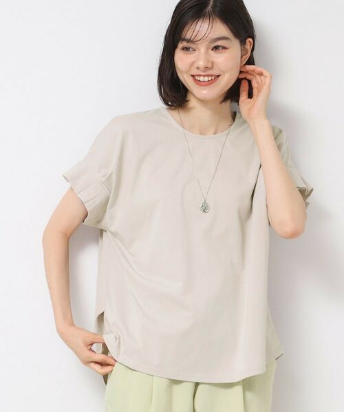 Dessin / デッサン カットソー | 【洗える】袖タックデザインカットソー | 詳細5