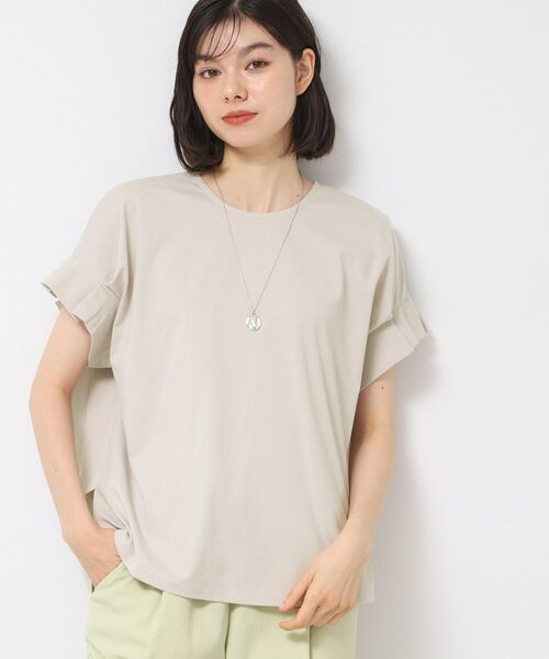 Dessin / デッサン カットソー | 【洗える】袖タックデザインカットソー | 詳細6