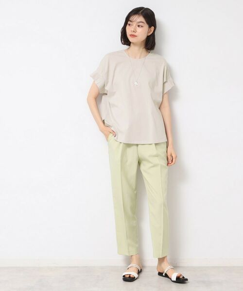 Dessin / デッサン カットソー | 【洗える】袖タックデザインカットソー | 詳細7