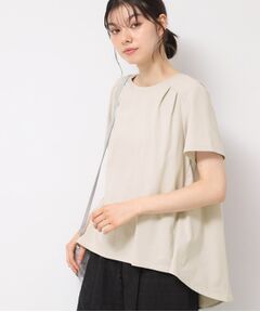 Dessin / デッサン カットソー | 【洗える】バックプリーツデザインカットソー