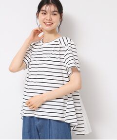 Dessin / デッサン カットソー | 【洗える】バックプリーツデザインカットソー