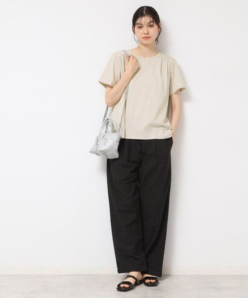 Dessin / デッサン カットソー | 【洗える】バックプリーツデザインカットソー | 詳細13