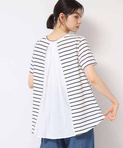 Dessin / デッサン カットソー | 【洗える】バックプリーツデザインカットソー | 詳細16