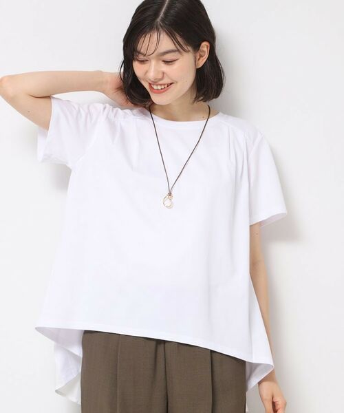 Dessin / デッサン カットソー | 【洗える】バックプリーツデザインカットソー | 詳細2