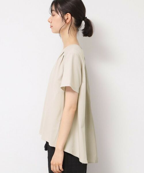 Dessin / デッサン カットソー | 【洗える】バックプリーツデザインカットソー | 詳細20