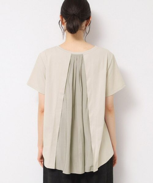 Dessin / デッサン カットソー | 【洗える】バックプリーツデザインカットソー | 詳細21