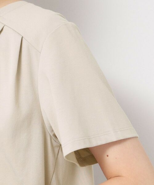 Dessin / デッサン カットソー | 【洗える】バックプリーツデザインカットソー | 詳細23